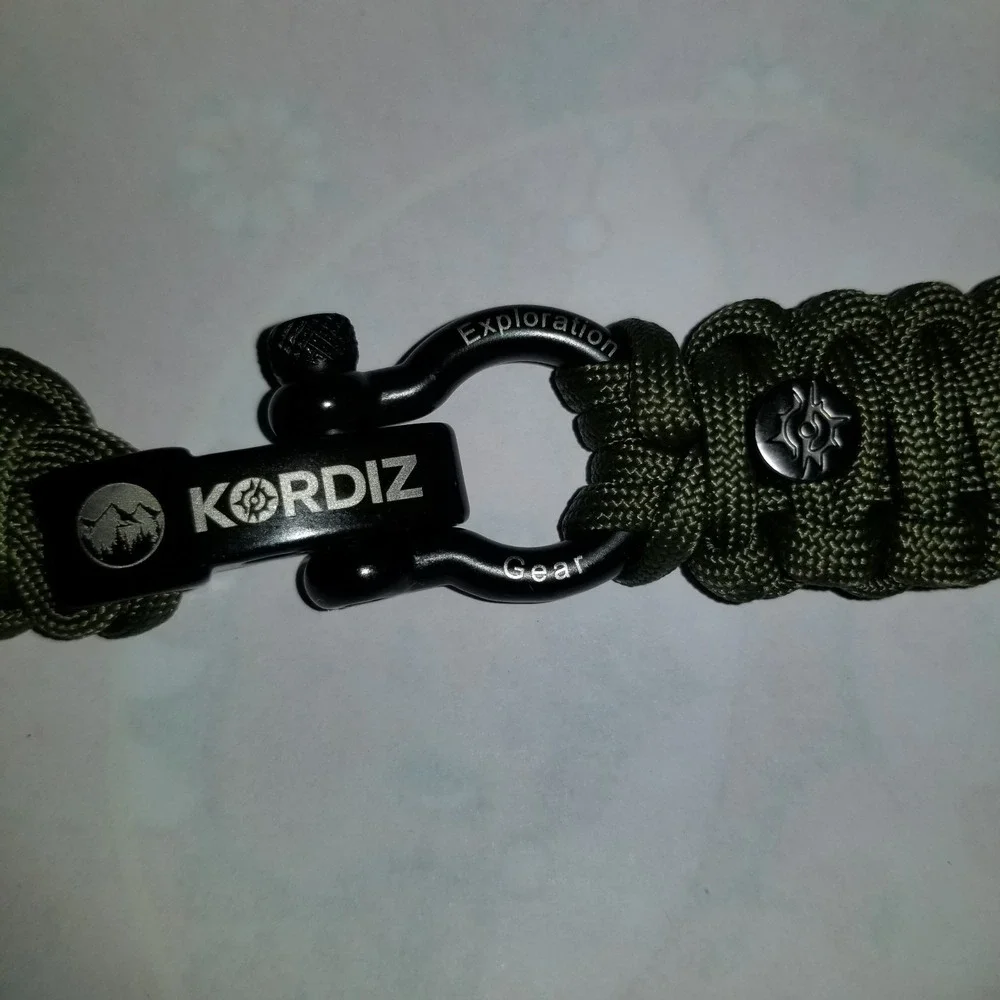 KORDIZ Survivor - Paracord Smart Watch‎ Band Compatible - 42mm 44mm 45mm 49mm